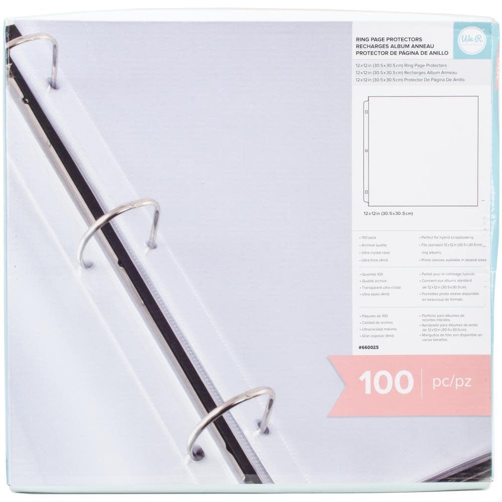 We R - 12x12 Page Protectors - 100pkg