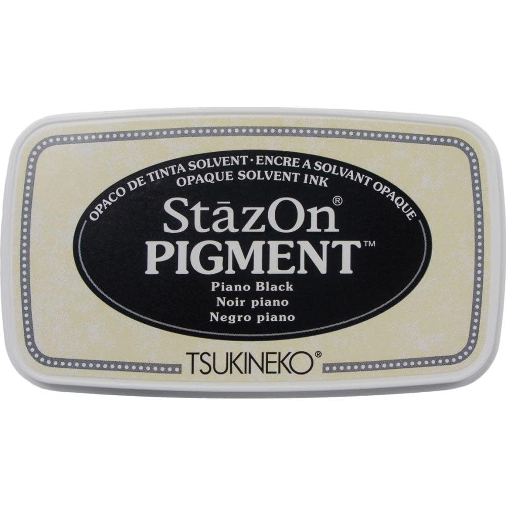 Stazon Pigment Ink Pad - Piano Black