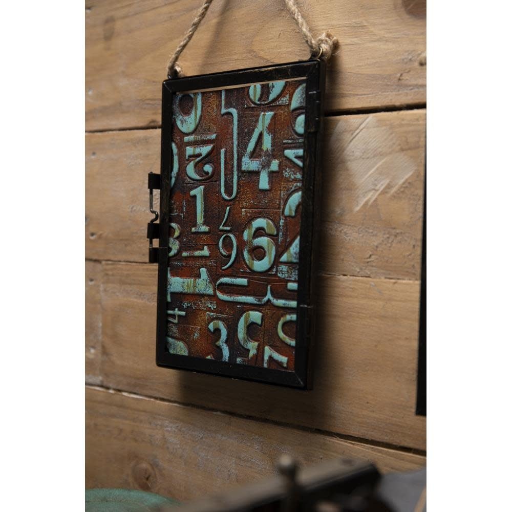 3D Texture Fades Embossing Folder - Numbered - A6