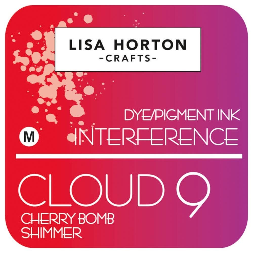 Lisa Horton Crafts Interference Ink - Cherry Bomb Shimmer