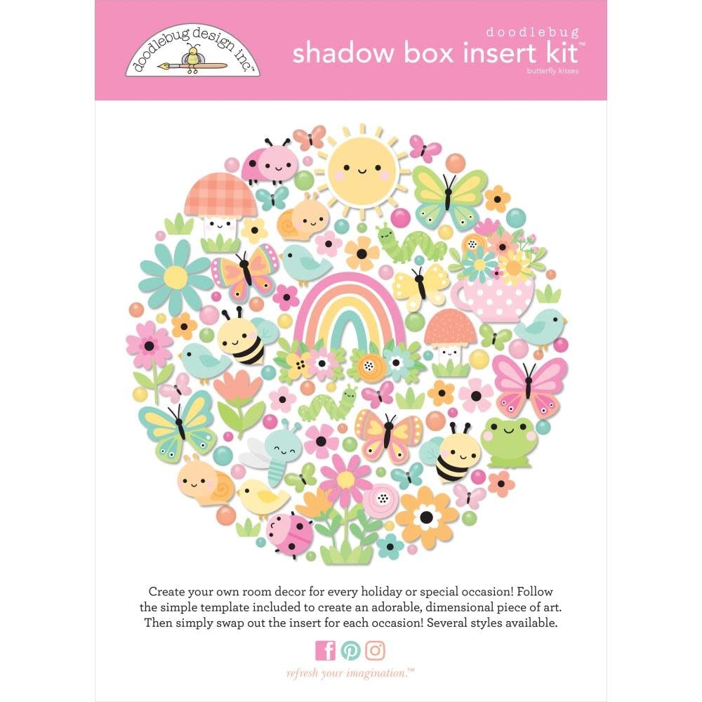 Butterfly Kisses - Shadow Box Kit