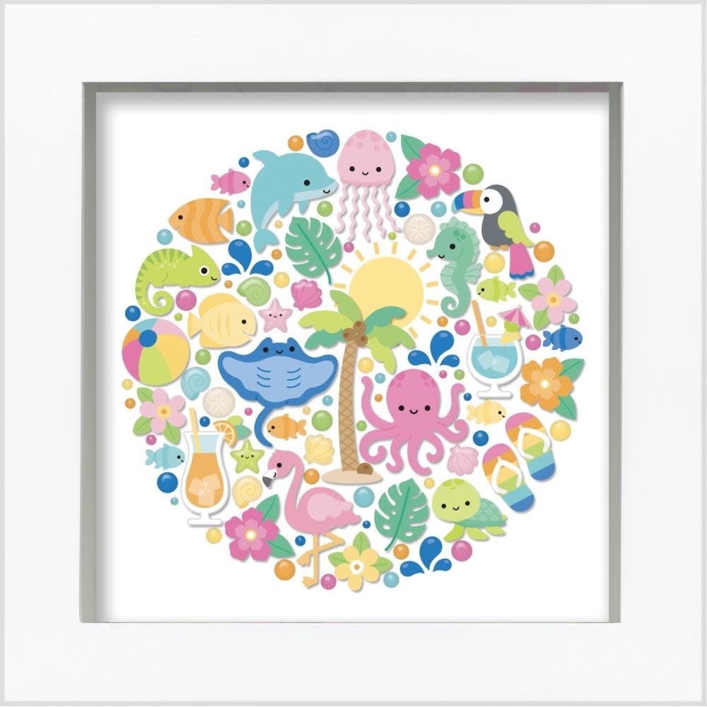 Summer Fun - Shadow Box