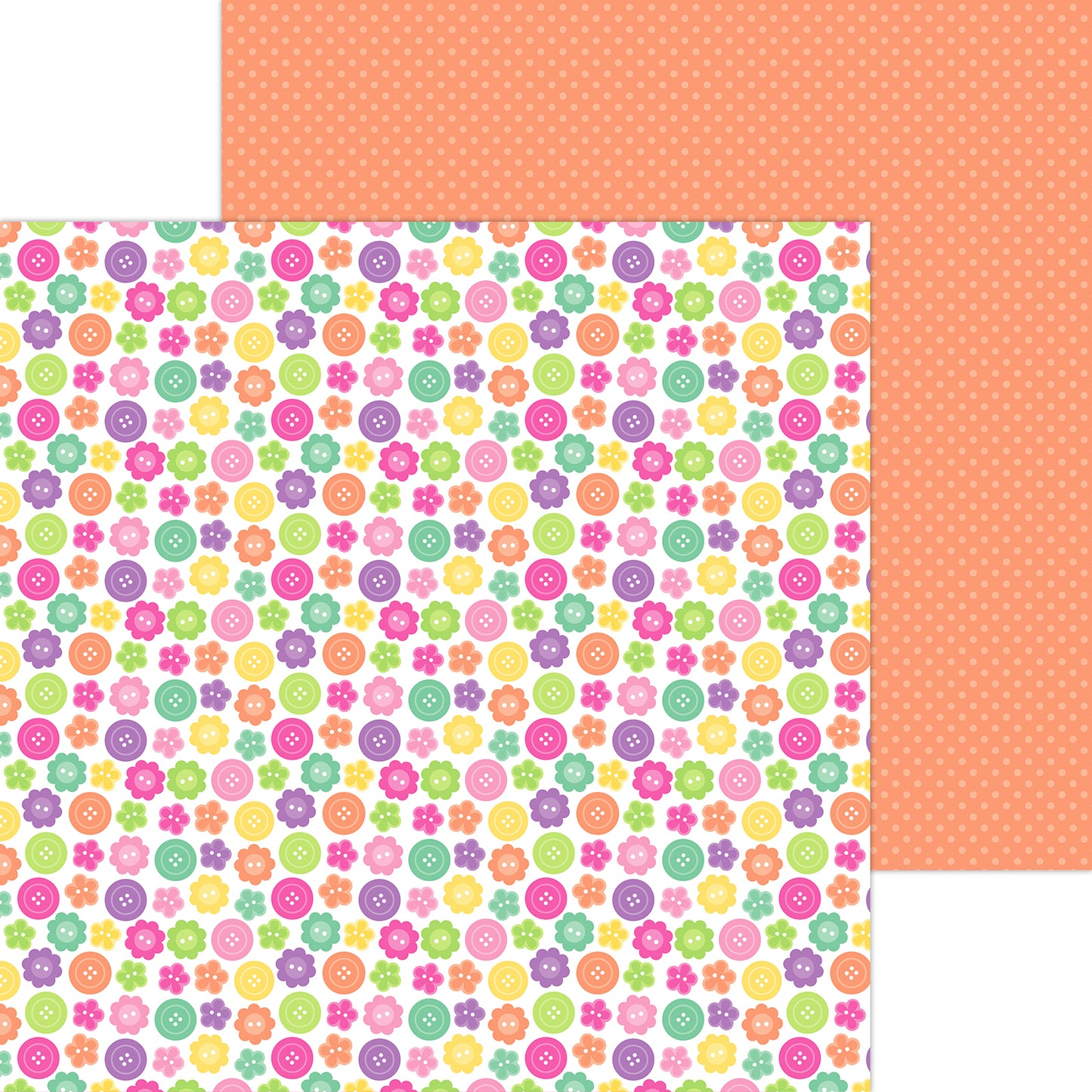 Color Me Crafty - 12x12 Button Stash