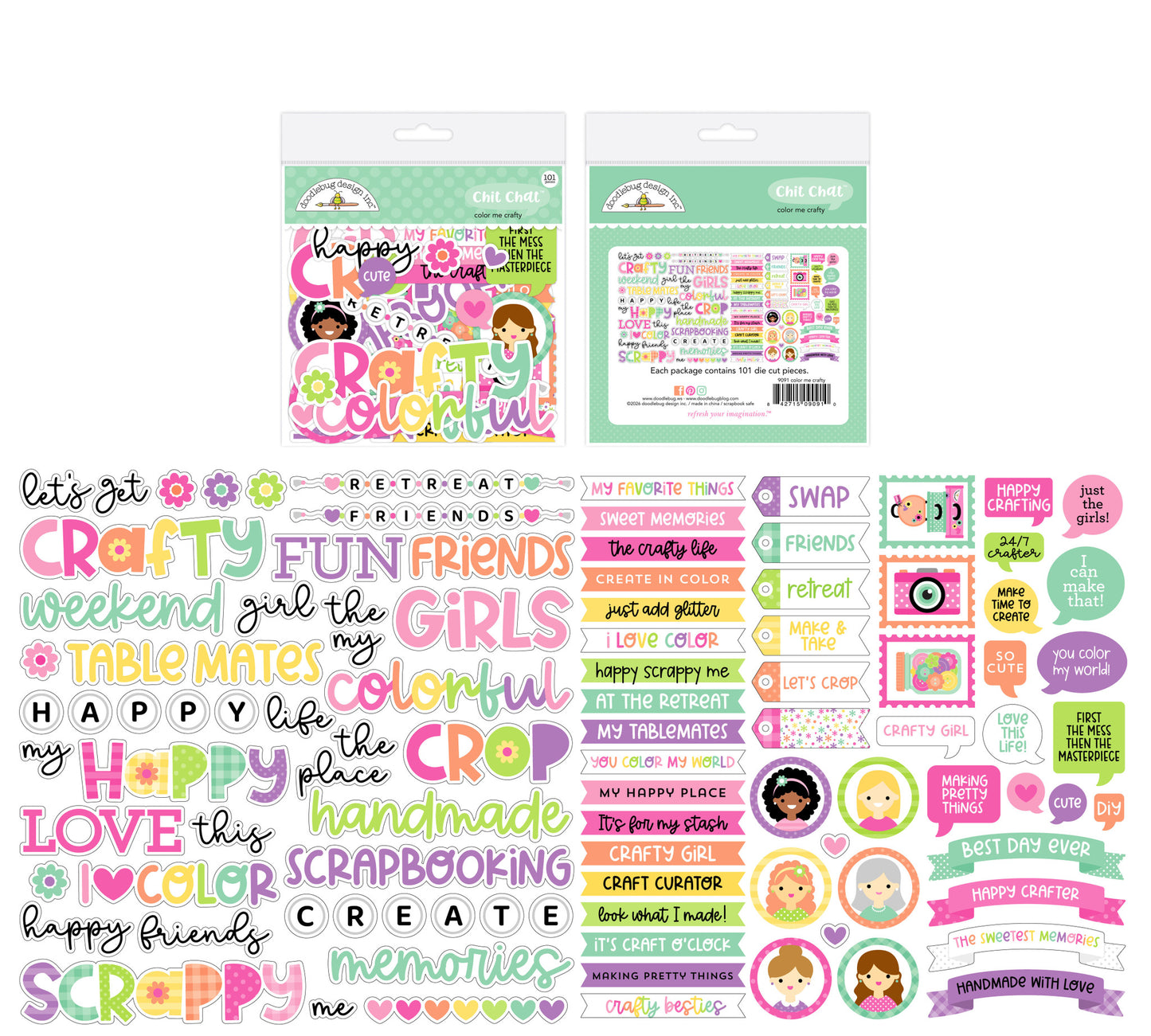 Color Me Crafty - Chit Chat
