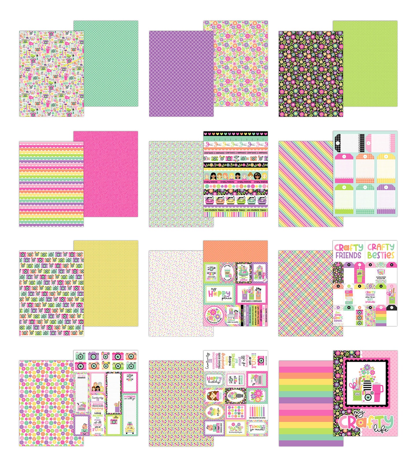 Color Me Crafty - 6x8 Paper Pad