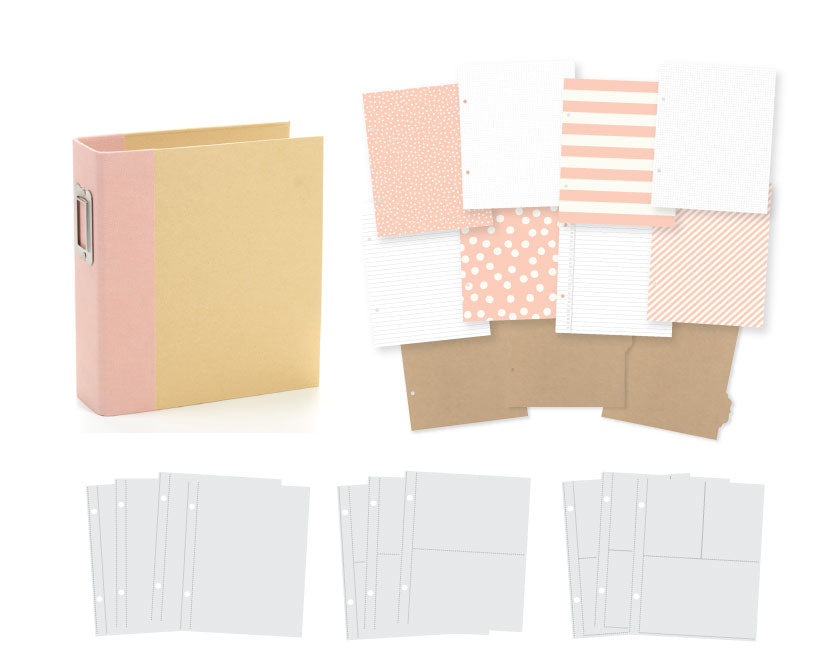 6x8 SN@P! Binder - Blush