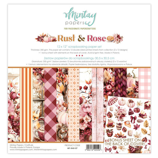Rust & Rose - 12x12 Collection