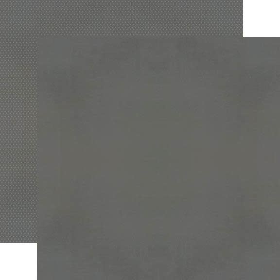 Color Vibe 12X12 Textured Cardstock - Charcoal
