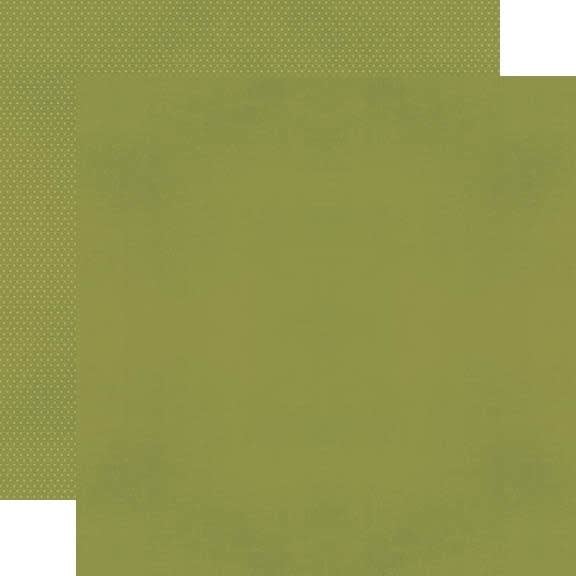 Color Vibe 12X12 Textured Cardstock - Olive