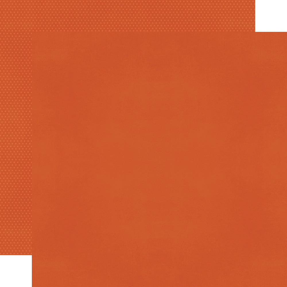 Color Vibe 12X12 Textured Cardstock - Pumpkin