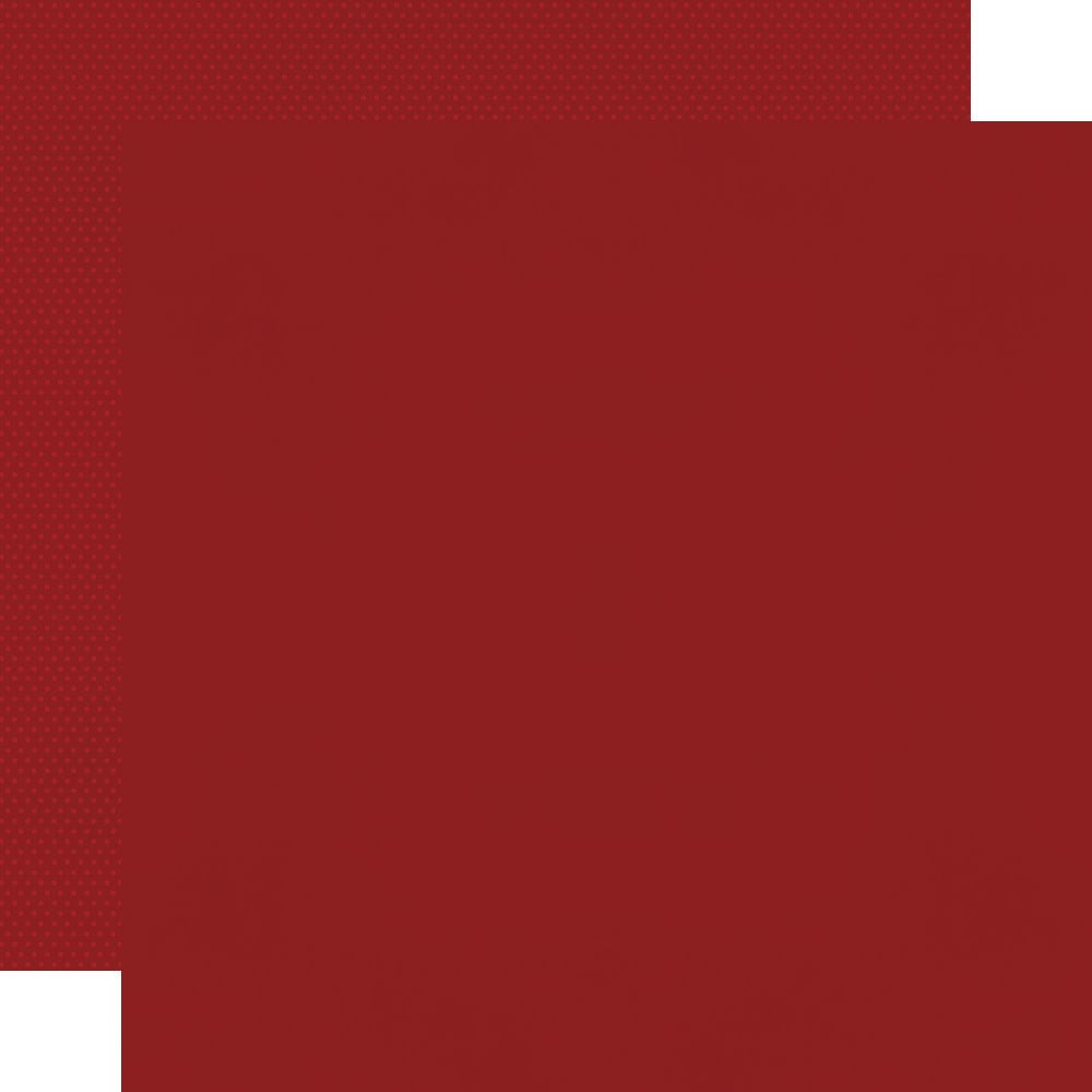 Color Vibe 12X12 Textured Cardstock - Cranberry