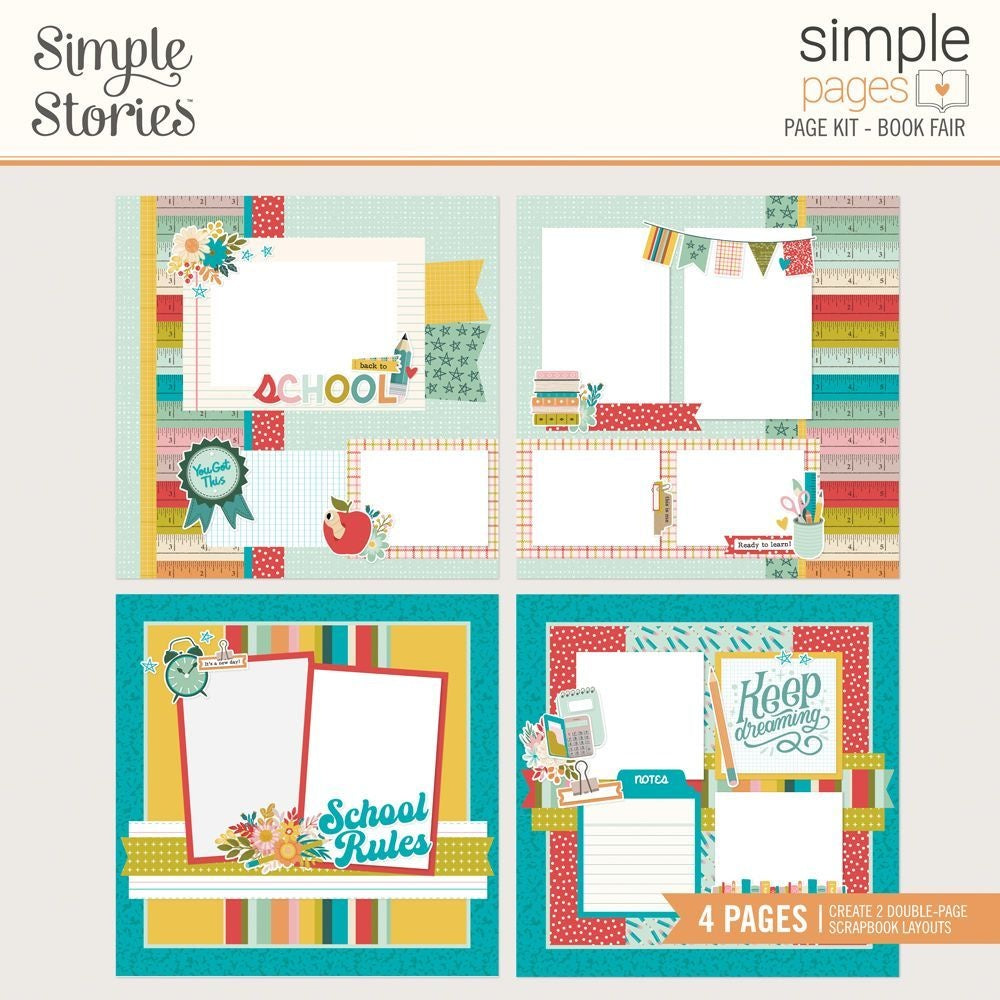 Book Fair - Simple Pages Page Kit