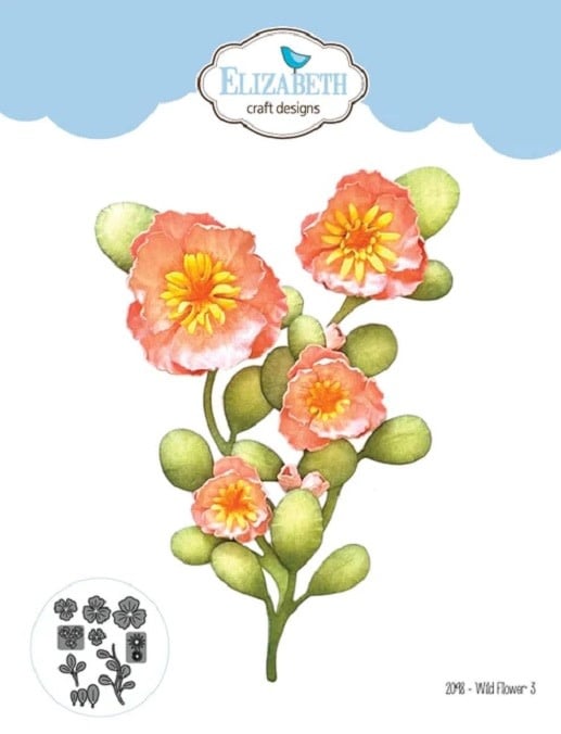 Wild Flower 3 - Garden Party Collection - Dies