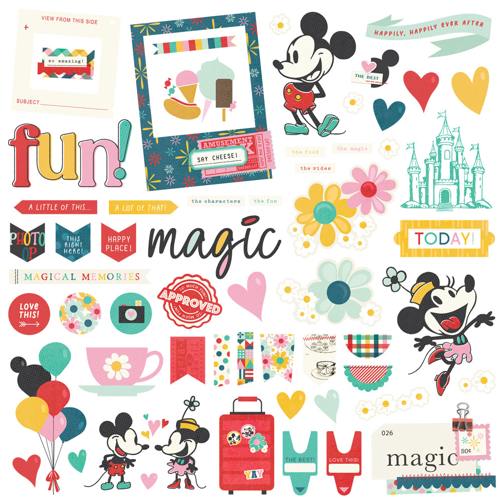 Say Cheese Happiest Place - Bits & Pieces