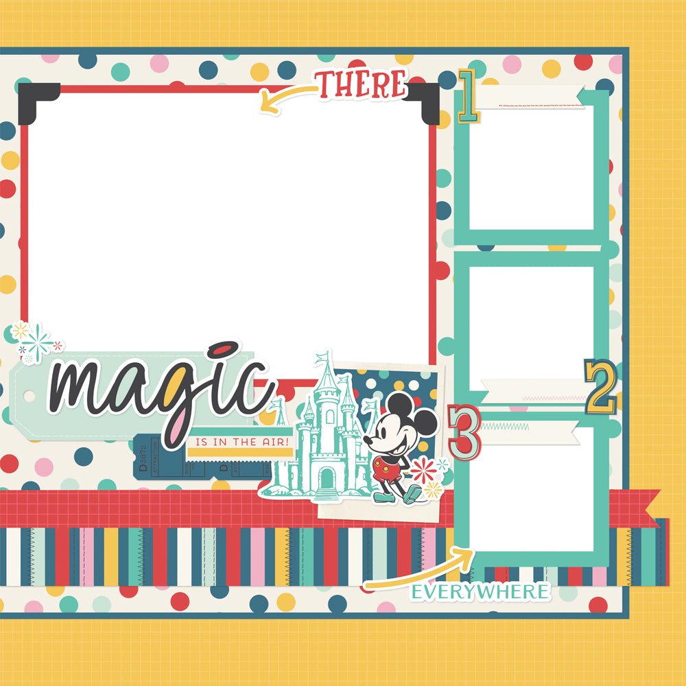 Say Cheese Happiest Place - Simple Pages Page Kit