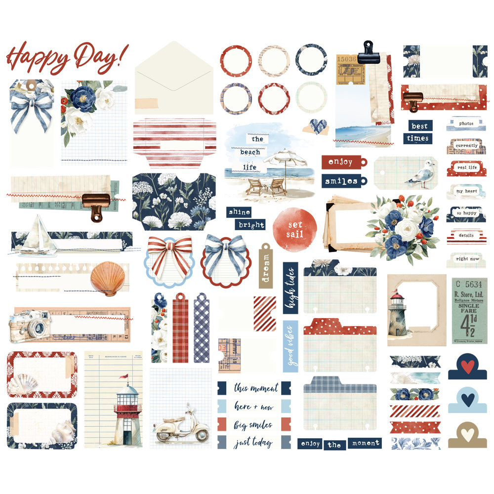 Simple Vintage Sand & Sea - Journal Bits & Bits
