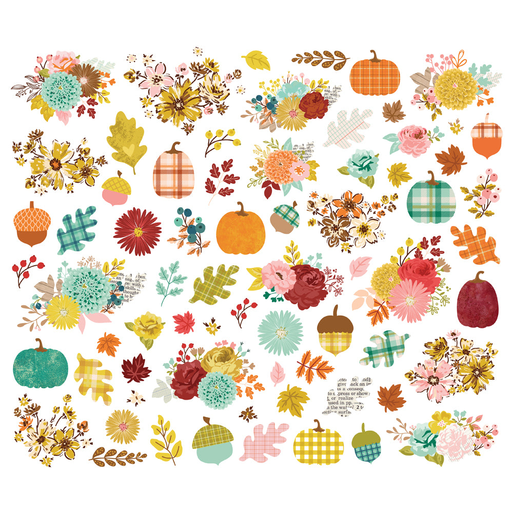 Pumpkins & Plaid - Floral Bits & Pieces