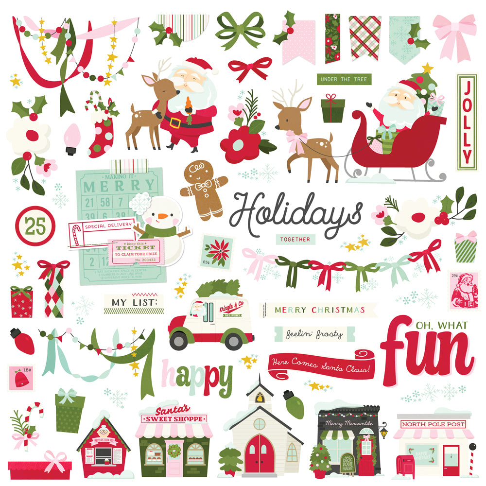 Kringle & Co - Chipboard Pieces