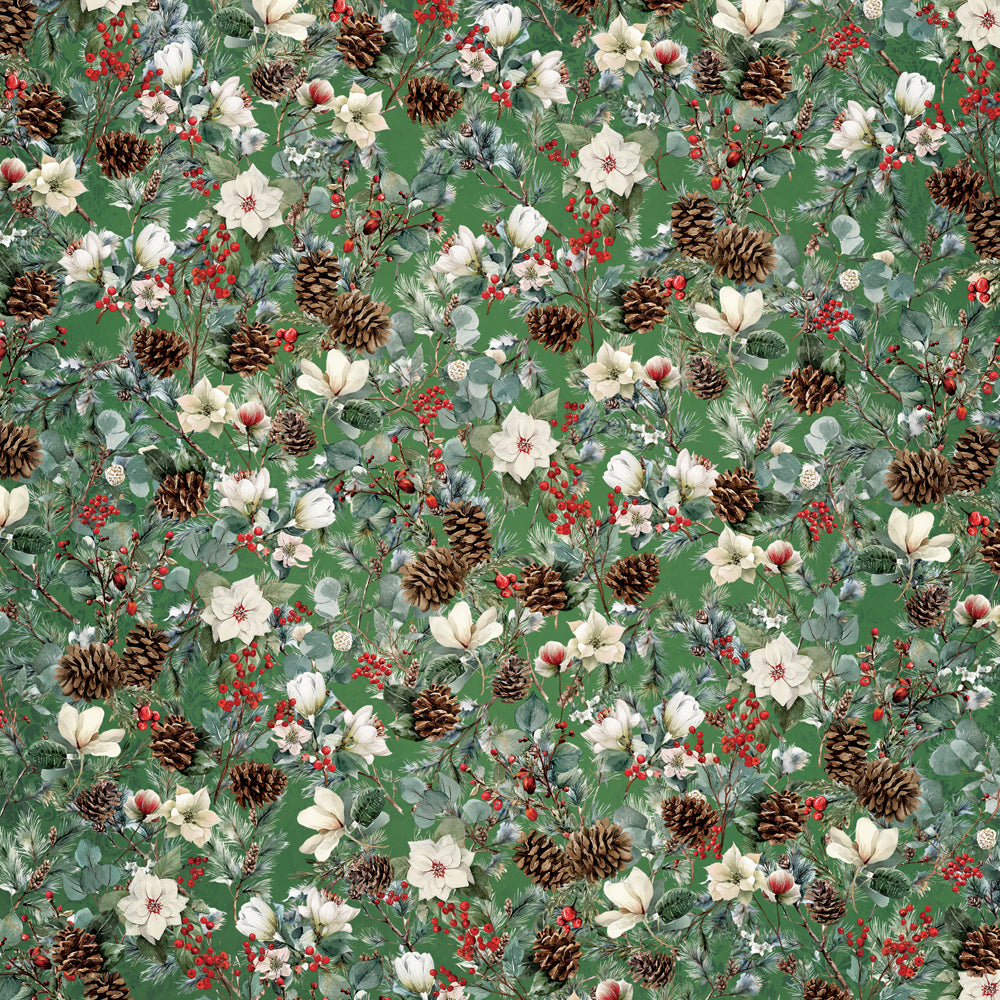 Simple Vintage Old-Fashioned Christmas - Dear Santa - 12x12 Pattern Paper