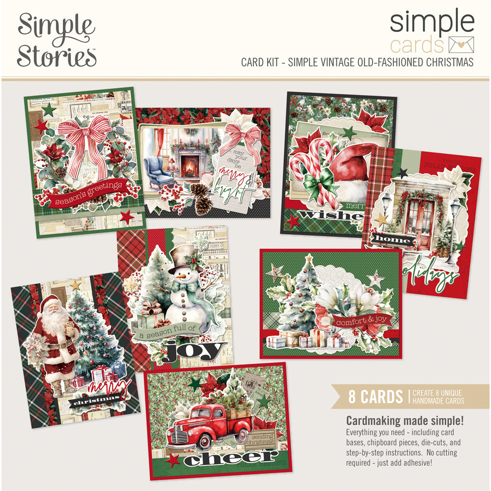 Simple Vintage Old-Fashioned Christmas - Simple Cards Card Kit