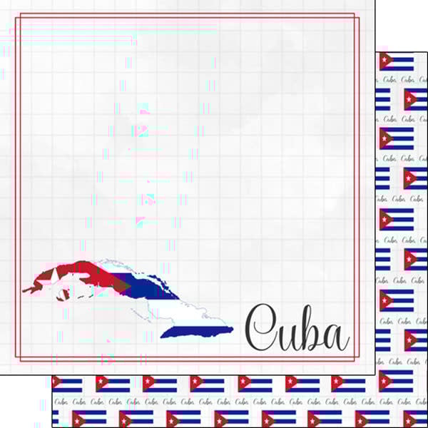 Cuba Adventure- 12x12 Pattern Paper