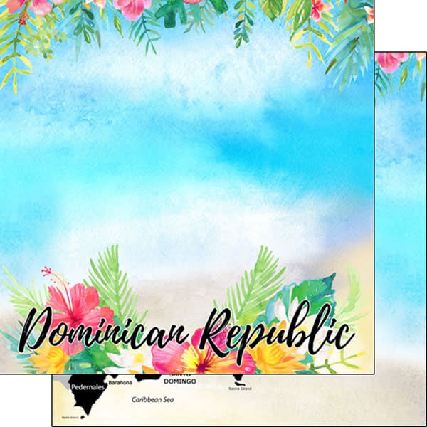 Dominican Rep. Getaway - 12x12 Pattern Paper