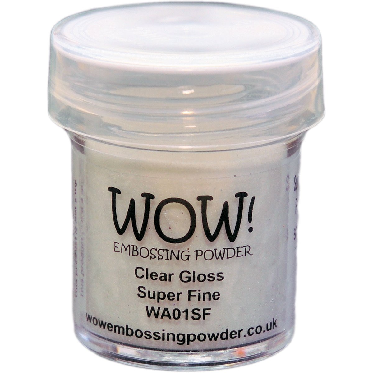 WOW! Embossing Powder - Clear Gloss Super Fine - 15ml
