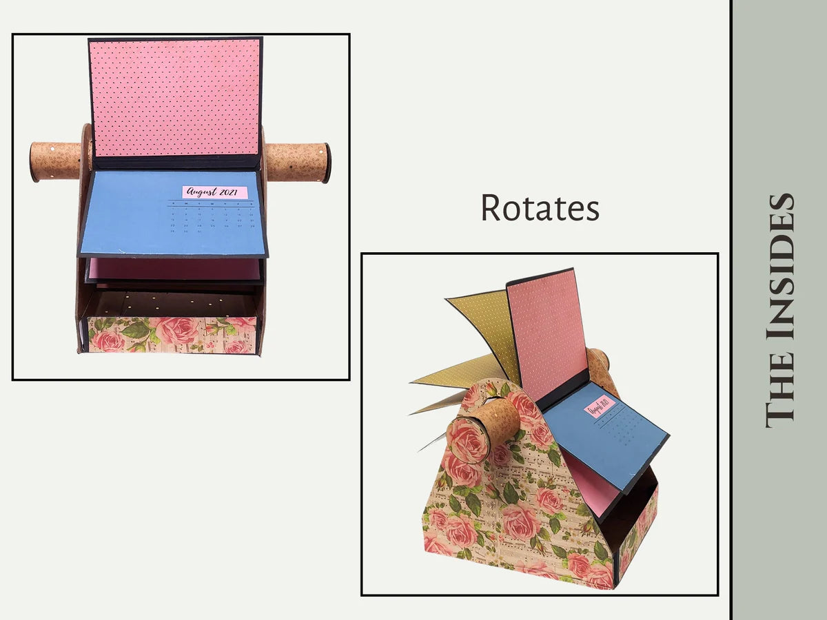 Rolodex Desktop Album - Kraft