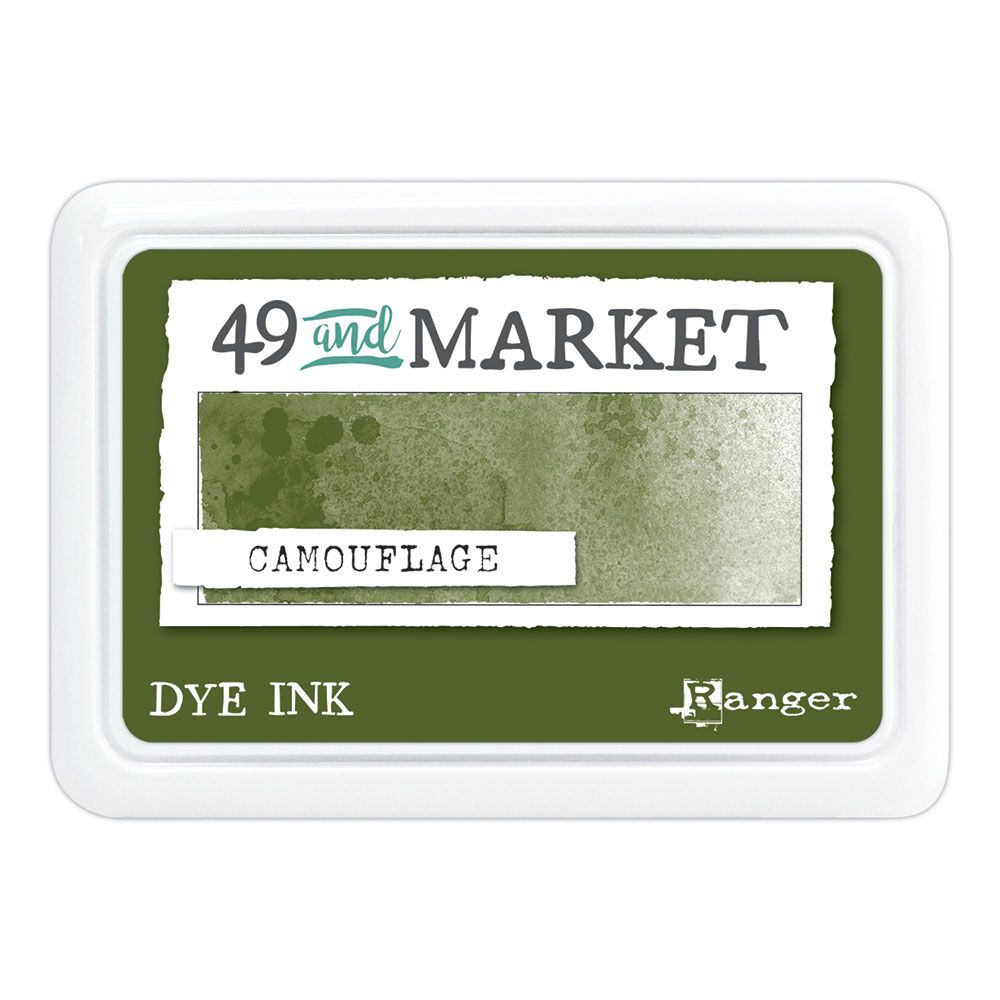 49 And Market Dye Ink Pads - Camouflauge