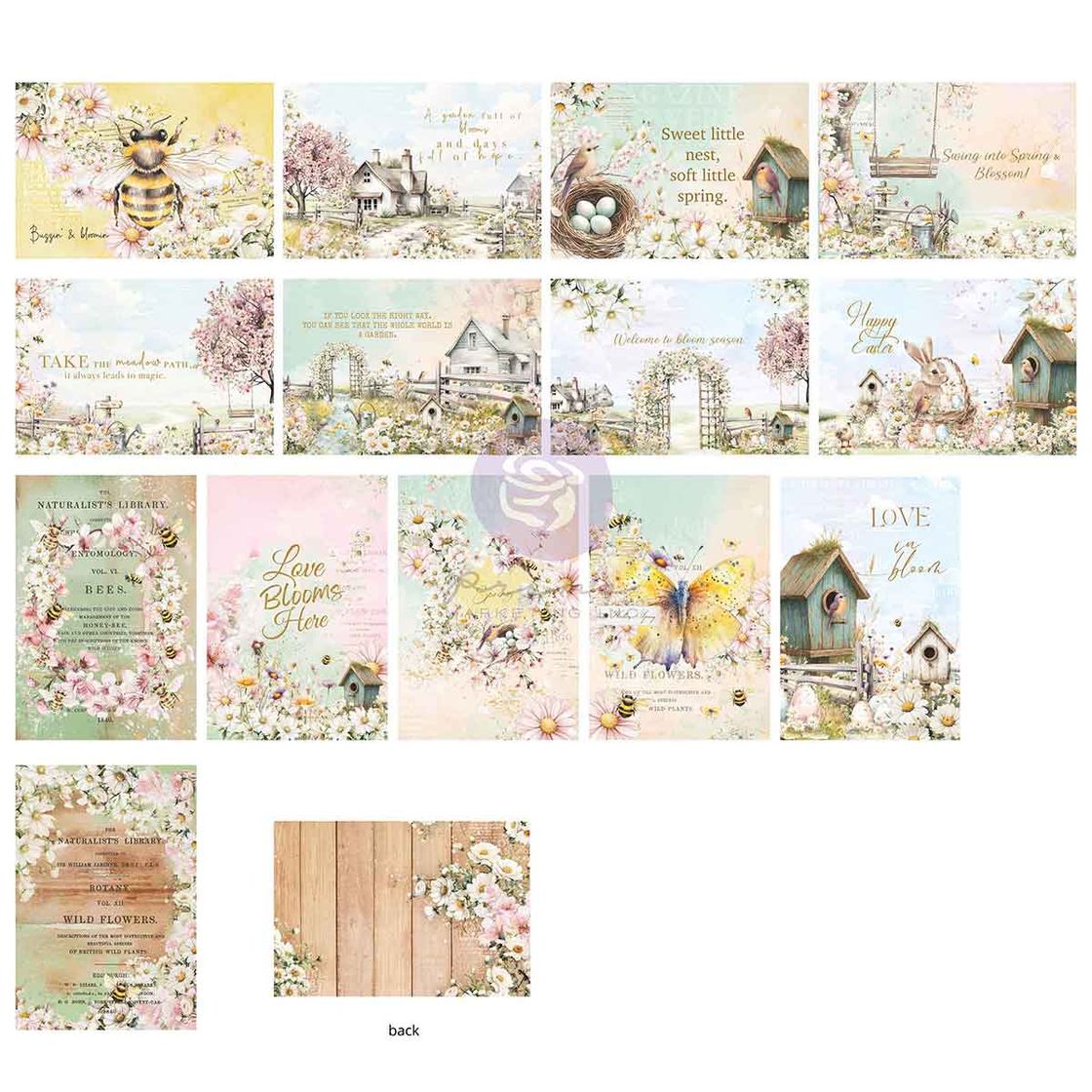 Among The Wildflowers - 4"x6" Journaling Cards