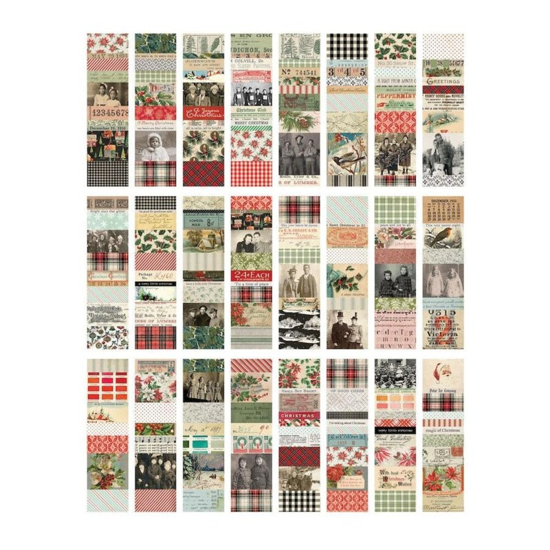Christmas Collage Large Strips by Tim Holtz Idea-ology