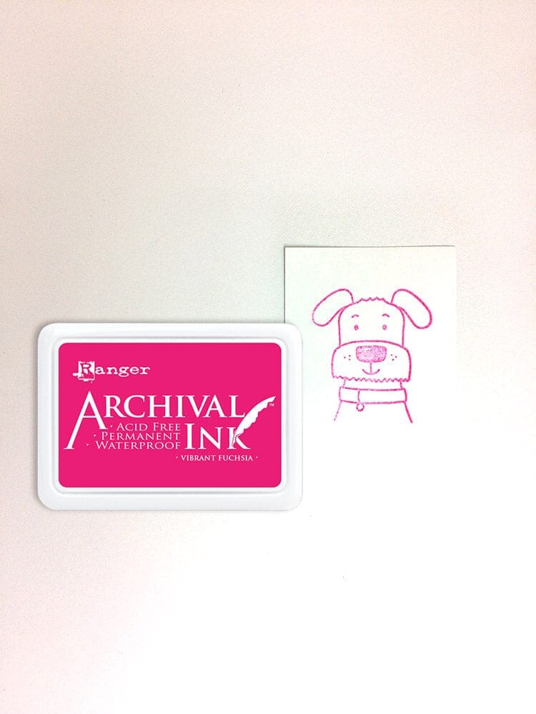 Archival Ink Pad - Vibrant Fuchsia*