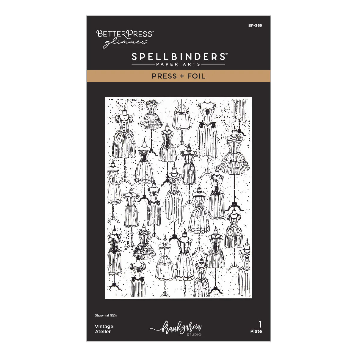 Vintage Atelier - Press & Foil Plate