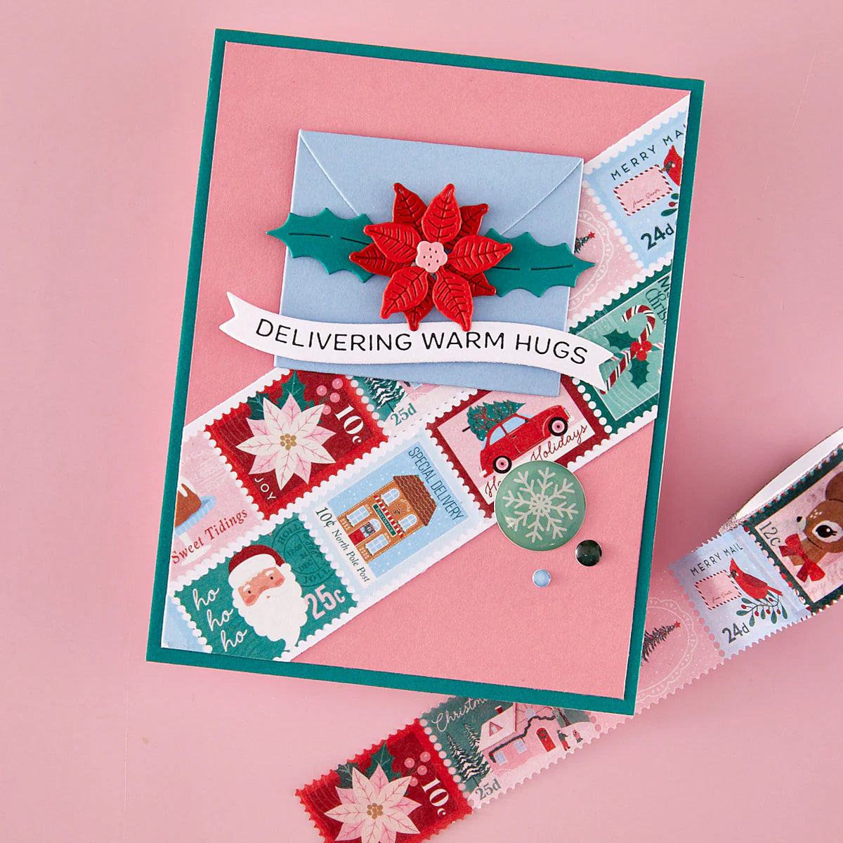 Festive Floral Mix - Dies