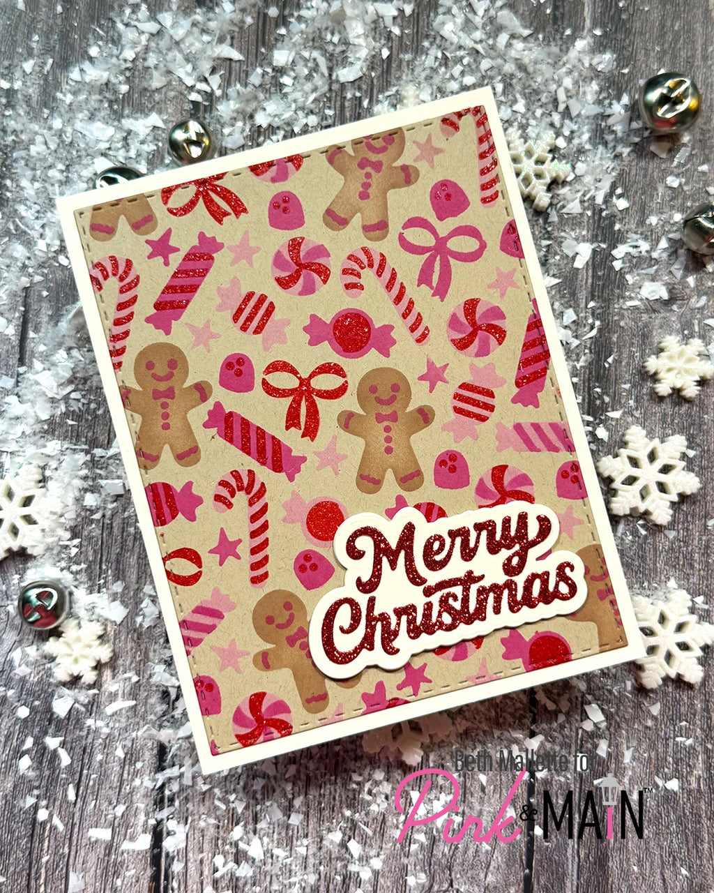 Merry Sentiments - Word Die