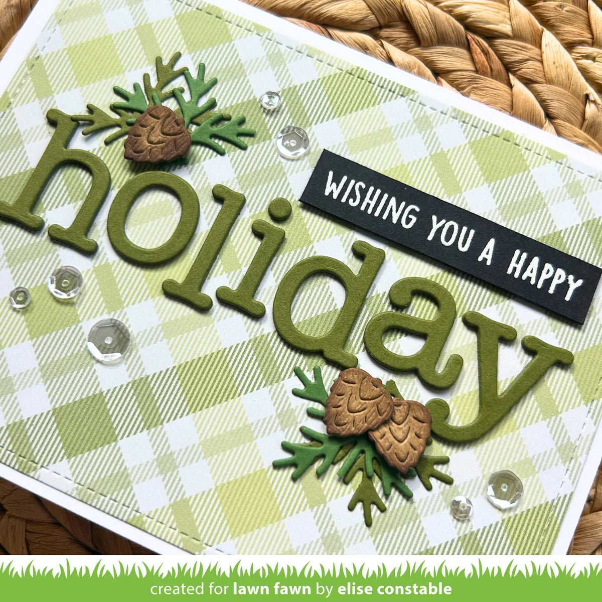 Pinecones and Leaves - Border Lawn Cuts