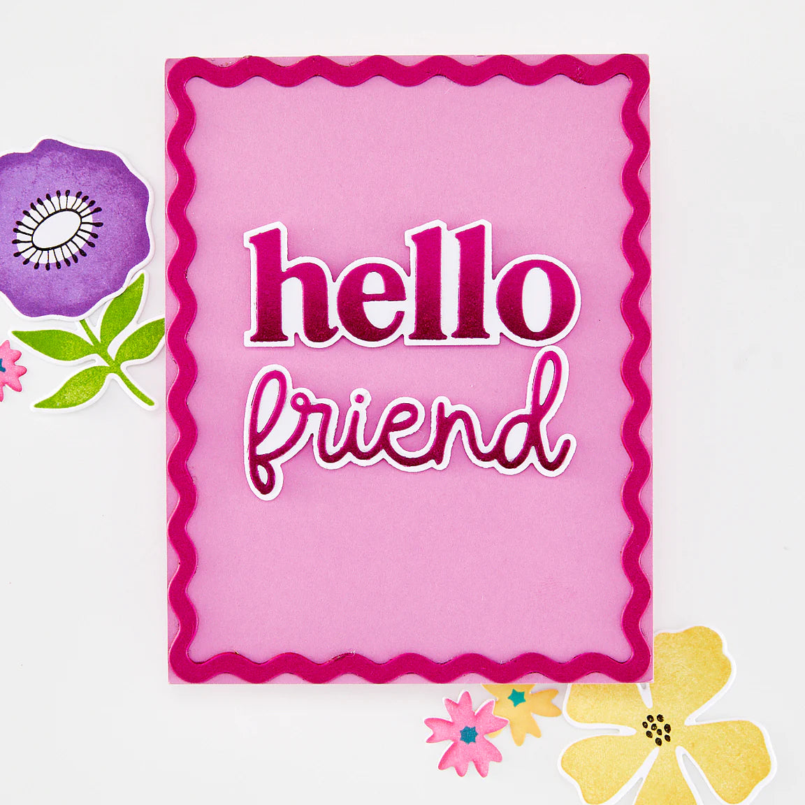 Hello Friend - Stamp & Die Bundle