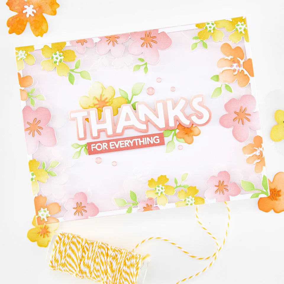 Floral Frame - Die