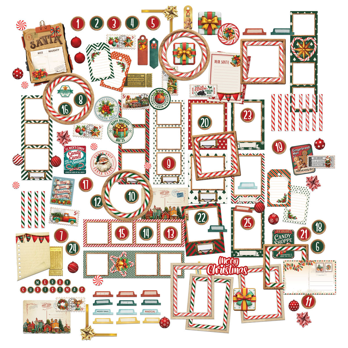 Jolly Jingles - Ephemera Set