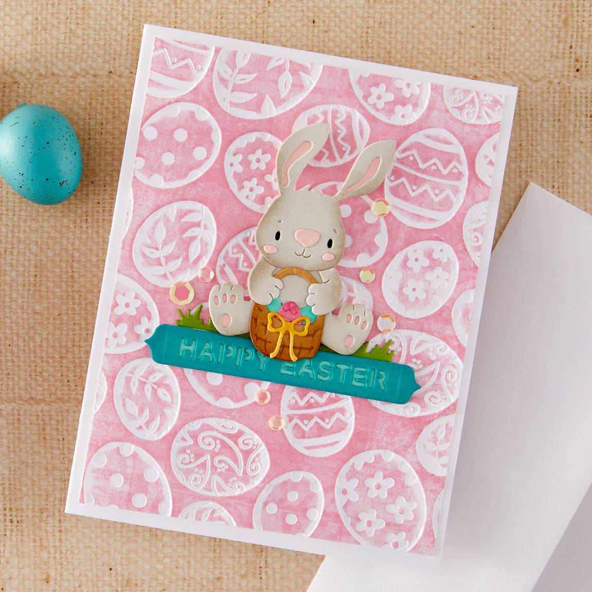 Ornate Eggs by Simon Hurley - 3D Embossing Folder