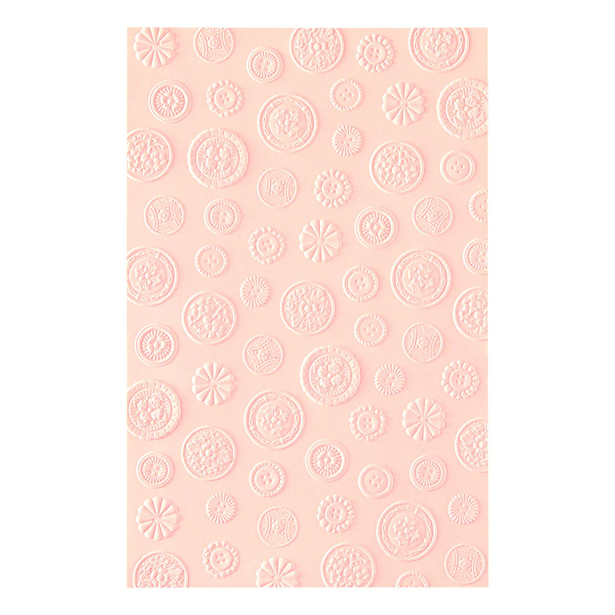 Haberdashery Buttons - 3D Embossing Folder