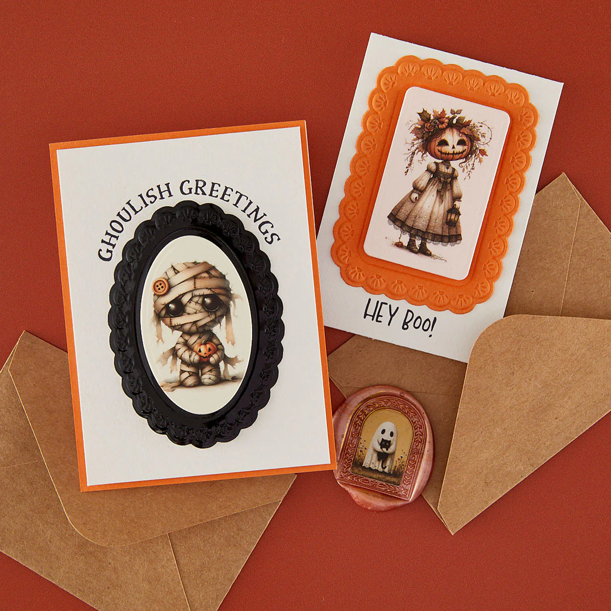 Scalloped Frames - 3D Emboss & Cut Folder