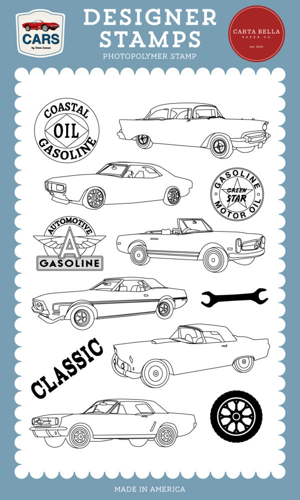 Classic Cars - Stamp