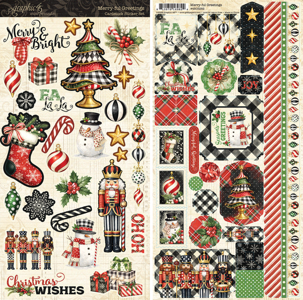 Merry-ful Greetings - Stickers