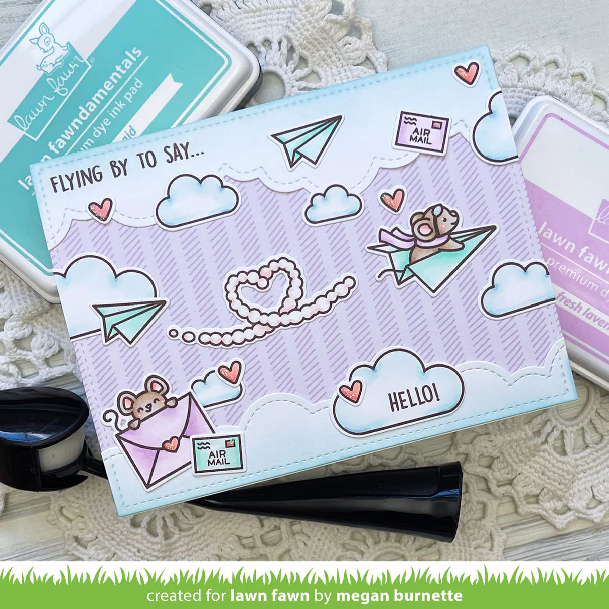 Have A Mice Flight - Stamps