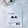 A2 - White Vellum - 25 Pack