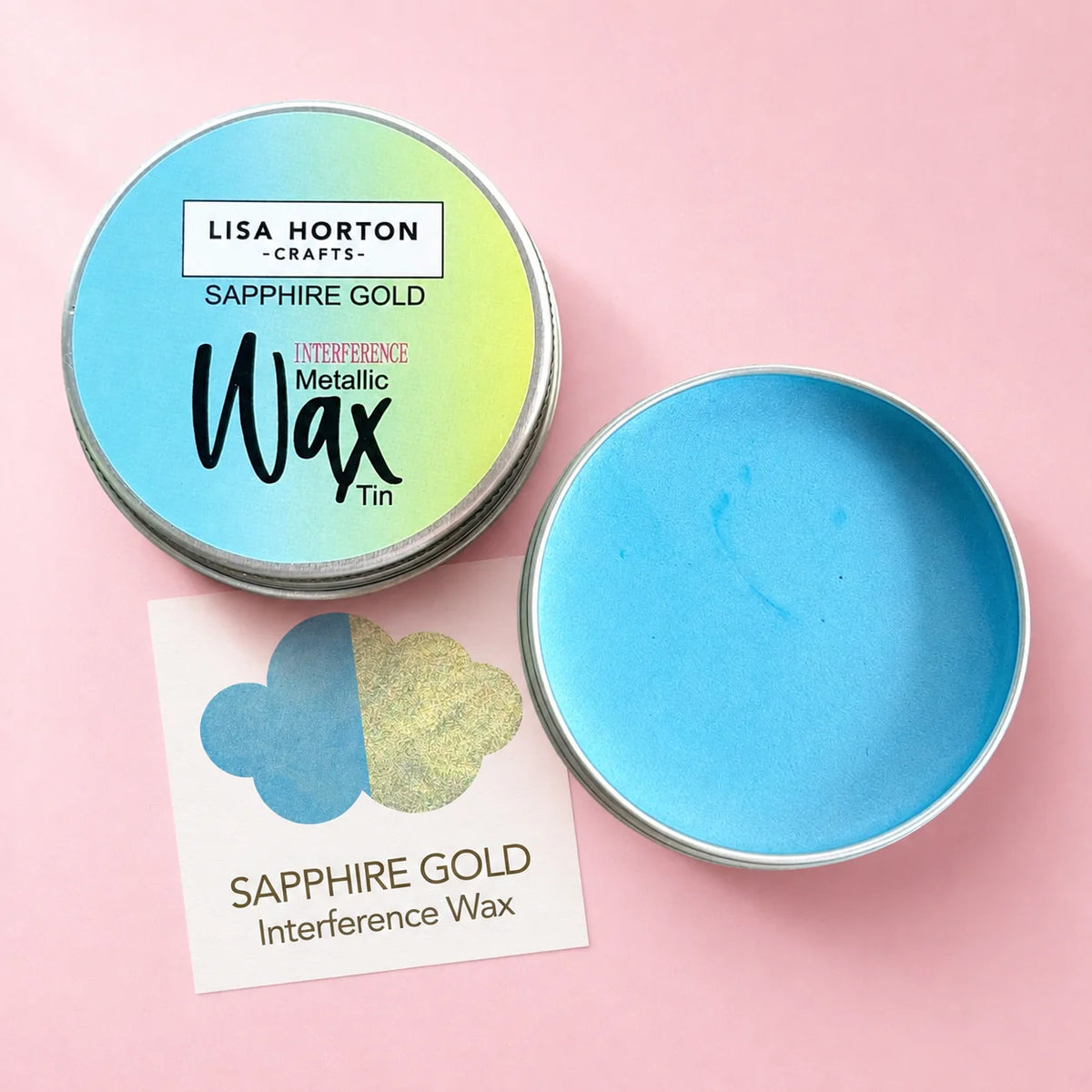 Sapphire Gold - Interference Water Bases Wax by Lisa Horton