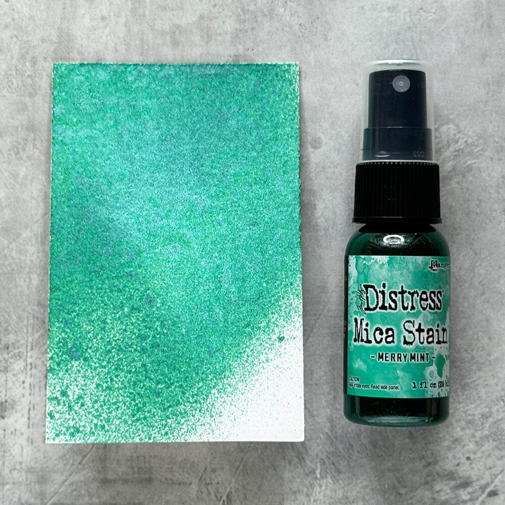Distress Mica Stain - Merry Mint