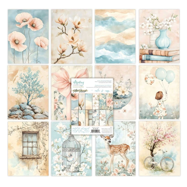 Calm & Cozy - 6x8 Art Journal Paper Pad