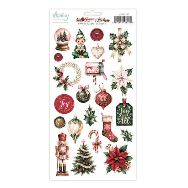Season Of Joy - 6x12 Element Stickers